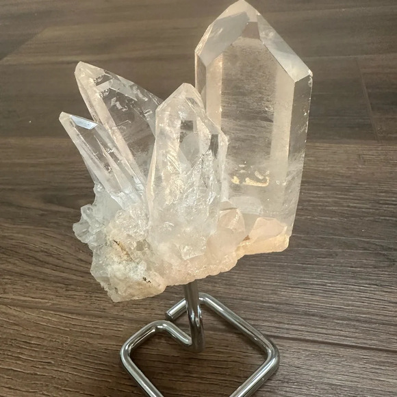 Magical Quartz Crystal On A Stand - Picture 7 of 10